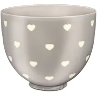 KitchenAid Keramikschüssel "Layered Hearts" für 4,8 und 4,3 Liter