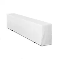 TexDeko Bierbankauflage 220 x 25 x 46 cm weiß