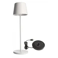 Deko-Light Deko Light 620199 Canis LED-Akku-Tischlampe 3.5W Warmweiß Weiß