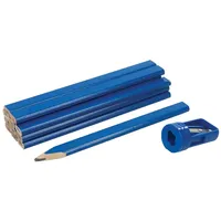 Silverline 13er Set Zimmermannsbleistifte Anspitzer, 13er-Pckg. 175 mm