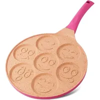Joeji's Kitchen Joejis Pancake Crepe Pfanne mit 7 Mulden