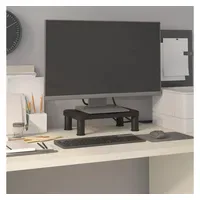 VidaXL Monitorständer Schwarz 38x24x10,5 cm