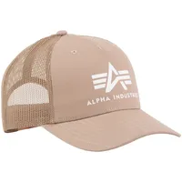 Alpha Industries Basic Trucker Kappe Dusty Coral One Size
