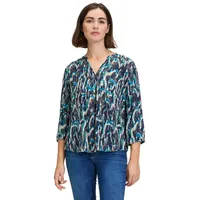 Betty & Co Schlupfbluse mit Print Dark Blue/Petrol,46 |