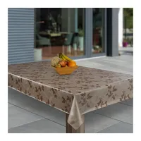 Laro Wachstuch-Tischdecke Abwaschbar Garten-Tischdecke Wachstischdecke PVC Plastik-Tischdecken Eckig Meterware