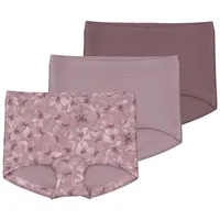 NAME IT Mädchen Nmftights 3p Mauve Flower Noos Unterhose,