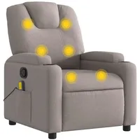 VidaXL Massagesessel Habakkuk Polyester 50 x 97 x 50