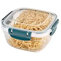 Michelino Frischhaltedose Lebensmitteldose Vorratsdose Serie Nora 2400 ml Petrol