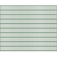 Fa-bausysteme Doppelstabmatte 6/5/6 mm Moosgrün 250 cm x 203