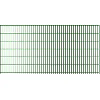 Fa-bausysteme Doppelstabmatte 6/5/6 mm Moosgrün 250 cm x 123