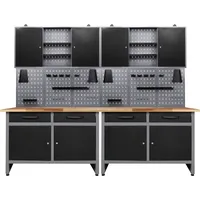 Ondis24 Werkstatt-Set Werner 2 Schränke 240 cm