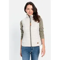 CAMEL ACTIVE Steppweste aus recyceltem Polyamid Wollweiß, womenswear-38