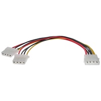 InLine Strom Y-Kabel intern, 1x 5,25" an 2x 5,25"