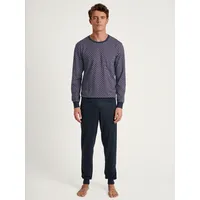 CALIDA Pyjama »Relax Imprint«, (2 tlg.), mit zeitlosem Design