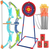 Vevor Pfeil und Bogen Set für Kinder, LED-Beleuchtung, Outdoor-Bogenschießset,