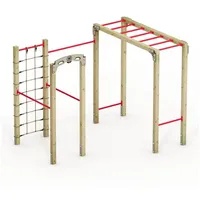 Wickey FIT Base 820 – Outdoor-Fitnessgerät – rot rot