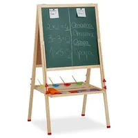 Relaxdays Kindertafel 59,0 x 59,0 cm weiß/grün