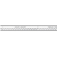 Magnetoplan Kopfleiste mit U-Profil 5,5 mm 2 Halbjahr 7