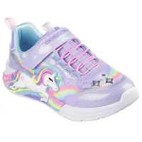 SKECHERS Unicorn Chaser Lavender Sparkle Mesh / Multi Trim