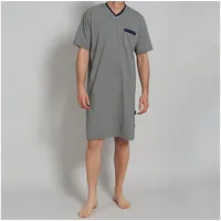 Götzburg Nachthemd Brooklyn in blau-mittel-Minimal | Gr.: 52