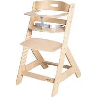 Roba Babyhochstuhl Liv Up - Mitwachsender Hochstuhl aus Holz