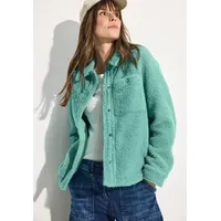 Cecil Damen Teddy-Jacke mit Hemdkragen - 46