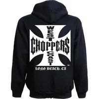 West Coast Choppers Og Classic Reißverschlusspullover - Black -