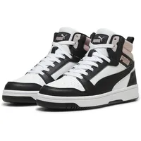 Puma Rebound v6 High-Top Sneaker 26 white/black/mauve mist 45