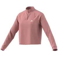 Adidas Damen Train Essentials Minimal Branding 1/4-Zip Cover Up,