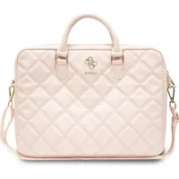 GUESS PU Grained 4G Metal Logo Computer Bag 15/16