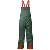 FELDTMANN Forstschutz-Latzhose FICHTE, orange/grün, Gr. 46