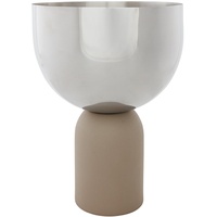 AYTM Ø Torus, Pflanzentopf Ø22 Silber/Taupe