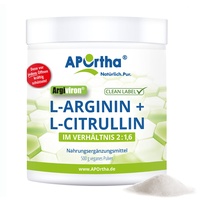 APOrtha Argiviron® L-Arginin + L-Citrullin Pulver 500 g