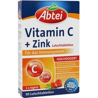 Perrigo Abtei Vitamin C plus Zink Lutschtabletten