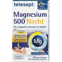 Merz tetesept Magnesium 500 Nacht Tabletten für entspannte Muskeln