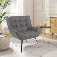 Happy Home Ohrensessel HWP65-GRA 80 x 100 x 80