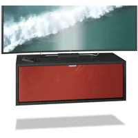 Vladon Lowboard, Bordeaux, 80x29x37 cm, Wohnzimmer, Wohnwände, Lowboards, Lowboards