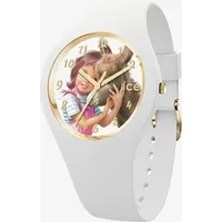 ICE-Watch MARTINE 38 mm Gehäuse grau Silikonarmband
