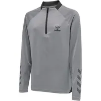 Hummel Gg12 Action Halbreißverschluss-sweatshirt - Alloy 128 cm
