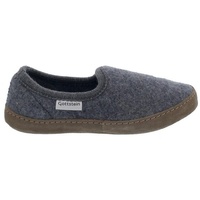 Gottstein Cheyenne, Schurwoll-Hausslipper, Ledersohle, grey 48-301-1201 40 - Grau