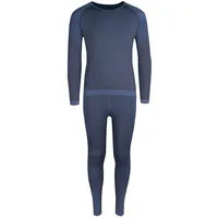 TROLLKIDS Hemsedal Funktionsunterwäsche-set - Navy - 98 cm