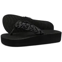 FLIP*FLOP Damen flip*flop comfy*weave Zehentrenner Schwarz 40
