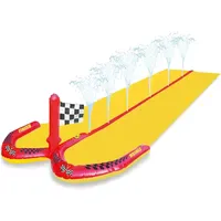 Swim Essentials Doppelte Wasserrutsche Racing 550 x 140 cm