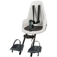 Bobike GO Mini Kindersitz - Rahmenmontage vorn Grau Modell