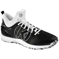 Kempa Hallen-Sport-Schuhe ATTACK MID in schwarz/weiß | Gr.: 8,5