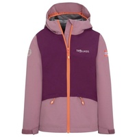 TROLLKIDS Funktionsjacke Gjende Orchidee Rosa/Maulbeere/Pfirsich, rosa|dunkellila|dunkellila 135-140cm 9-10J
