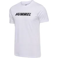 Hummel hmlELEMENTAL Logo Baumwoll T-Shirt 9001 white XL