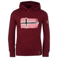 TROLLKIDS Hoodie Trondheim Braun 152