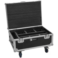 Roadinger Flightcase 6x AKKU IP TL-3 QCL Trusslight CRMX
