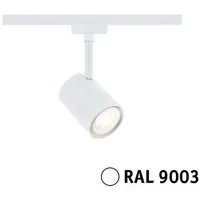 Paulmann Luxe Hochvolt-Schienensystem-Leuchte URail GU10 Signal-Weiß